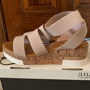 NWT a.n.a Nude Sandals